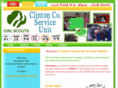 clincogirlscouts.com