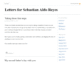 lettersforsebastian.com