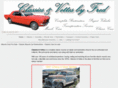 classicsandvettesbyfred.com