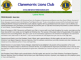 claremorrislionsclub.com