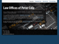 petercolelaw.com