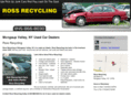 rossrecycledcars.com