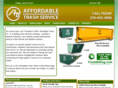 affordabletrash.com