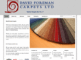 davidforemancarpets.com