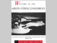 arionensembles.com