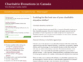 charitabledonations.ca