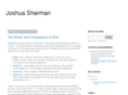 joshuasherman.org