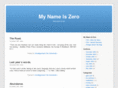 mynameiszero.com