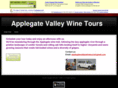 applegatevalleywinetours.com