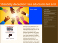 disabilitydeception.com