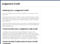 judgementcredit.com