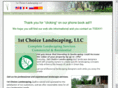 1stchoicelandscapingllc.net