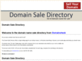 domainsaledirectory.com