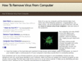 howtoremovevirusfromcomputer.info