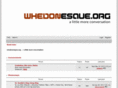 whedonesque.org