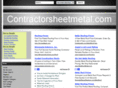 contractorsheetmetal.com