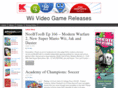 wiivideogamereleases.com