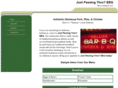 justpassingthrubbq.com