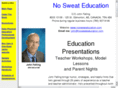 nosweateducation.com