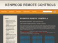 kenwood-remotes.com