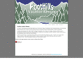 foothillsvacationrentals.com