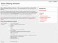 musicmakingsoftwareresources.com