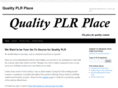 qualityplrplace.com