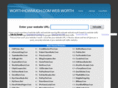 worthhowmuch.com