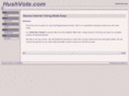 hushvote.com