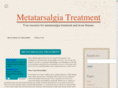 metatarsalgiatreatment.com
