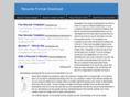 resumeformatdownload.com