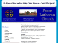 peacelutheranelca.com