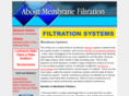 aboutmembranefiltration.com
