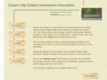 canyonhillsestates.org