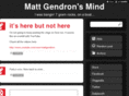 matthewgendron.com