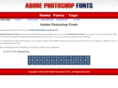 adobephotoshopfonts.com