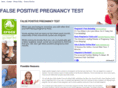 falsepositivepregnancytest.com