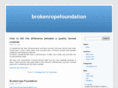 brokenropefoundation.com