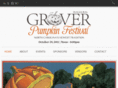 groverpumpkinfestival.com