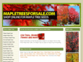 mapletreesforsale.com