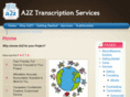 a2ztranscriptionservices.com