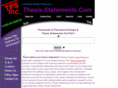 thesisstatement.com