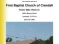 firstbaptistcrandall.com