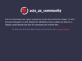 actsascommunity.com