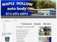 maplehollowautobody.com