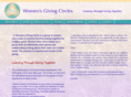 womensgivingcircles.com