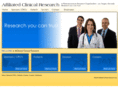 affiliatedclinicalresearch.com