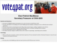 vote4pat.org