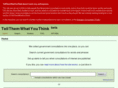 tellthemwhatyouthink.org