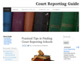 courtreportingguide.com